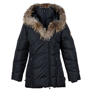 Пальто-пуховик для дівчаток ROYAL Huppa 12480055 чорний