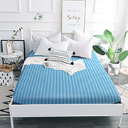 Простирадло на гумці MirSon сатин-жаккард Valentino