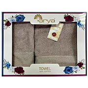 Набір рушників Arya Sena бежевий