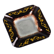 Блюдо скляне 16 см Візерунок Lefard 487-035