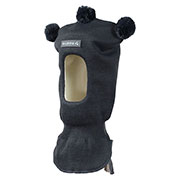 Вязаная шапка-шлем для малышей COCO 2 85070200 Huppa серая