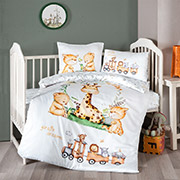 Постільна білизна для дитячого ліжечка Riley сатин First choice