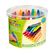 Набір великої воскової крейди для малюків Crayola Mini Kids 24 шт 0784