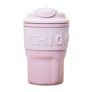 Термочашка з трубочкою 450 мл Chiobbe Yiwu HP-14-18V бузкова