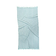 Рушник Pestemal Argosa stripe emerald emerald Lotus Home смарагдовий