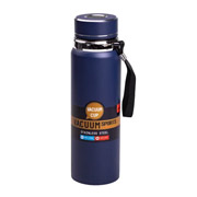 Термос з датчиком температури та ситечком 1 л Vacuum Sports Yiwu HP-14-30BL темно-синій