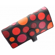 Женский кожаный кошелек Visconti P-2 Neptune very berry