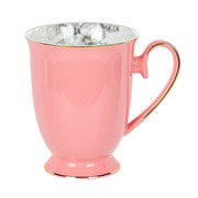 Чашка порцелянова 325 мл Lefard 975-065 рожева