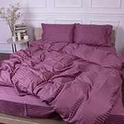 Підковдра 30-0008 Smoky Pink сатин-страйп MirSon