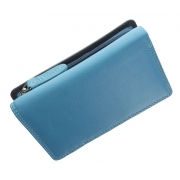 Жіночий шкіряний гаманець Visconti RB-43 Bora blue multi