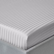 Простирадло на гумці Silver сатин-страйп Cosas висота 20 см