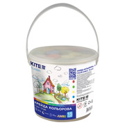 Крейда кольорова 15 шт у відерці Classic Jumbo Kite K-074