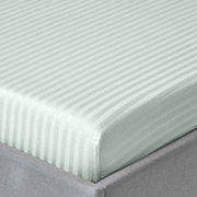 Простирадло на гумці Pistachio сатин-страйп Cosas висота 20 см