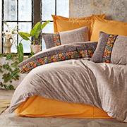 Комплект постельного белья Cotton Box Folk Art Vizon