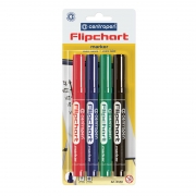 Маркер Centropen Flipchart набор 4 шт. (блистер) 8550/4/BL