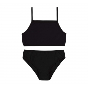 Комплект білизни для дівчинки Бембі KP267 чорний