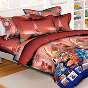 Комплект постельного белья подростковый ранфорс Зверополис Selena 210320