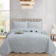 Покривало стьобане Venzel Silver Soho