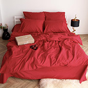Постільна білизна SS-3031 сатин-страйп LeLIT червоний