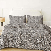 Комплект постільної білизни SoundSleep Leopard Print бязь бежево-коричневий