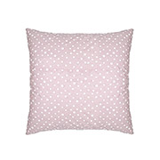 Бязева наволочка Горох Home Line лілово-рожевий