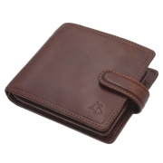 Чоловічий шкіряний гаманець Visconti TSC-42 з RFID Arezzo tan