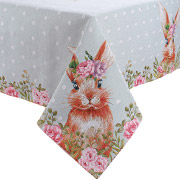 Гобеленова великодня скатертину Lefard м'ятна