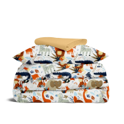 Дитяча постільна білизна в ліжечко JUNGLE ANIMALS CS5 Cosas помаранчевий