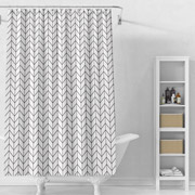 Штора для ванной комнаты Idea Home DS-SC087 White-Wheat