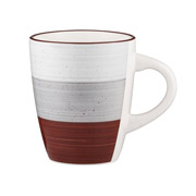 Чашка керамічна 360 мл Salerno Ardesto AR1236SG сіра