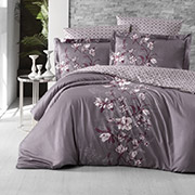 Постільна білизна Evan Lilac сатин-люкс First choice 
