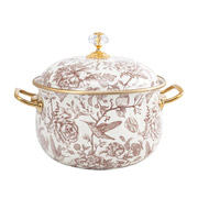 Каструля емальована з кришкою 3,8 л 20 см Bird Elmani