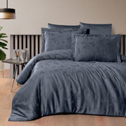 Постільна білизна Corina Denim Жаккард First choice