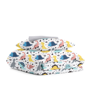 Дитяча постільна білизна в ліжечко FUNNY DINO CS3 Cosas блакитний