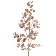 Ветка декоративная 65 см YES! Fun 973865 золото глиттер