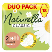 Прокладки гігієнічні 18 шт Naturella Classic Normal Duo 8001090850638