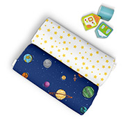 Набір з 2 пелюшок Space CS2 бязь Cosas