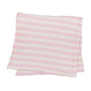 Плед-накидка Barine Stripe muslin pembe рожевий