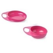 Тарілки для годування Nuvita Easy Eating рожевий NV8461Pink