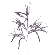 Ветка декоративная 75 см Колоски YES! Fun 974603 серебро глиттер