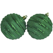 Набір зелених ялинкових куль Новогодько дев'ятсот сімдесят одна тисяча шістсот двадцять-три