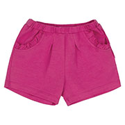 Шорти на дівчинку малинові