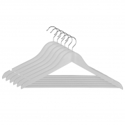 Набір вішалок для одягу МД Everyday 6 шт RE05163W / 6 білий