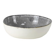 Тарілка глибока 21 см Daiano Ardesto AR1721DG сіра