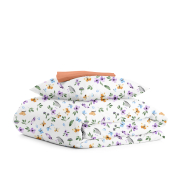 Дитяча постільна білизна в ліжечко BIRDS CS3 Cosas фіолетовий