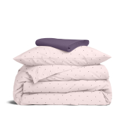 Дитяча постільна білизна в ліжечко MINI DOTS CS15 Cosas рожевий