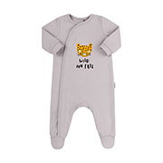 Комбінезон чоловічок Bembi КВ178 інтерлок сірий