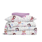 Дитяча постільна білизна в ліжечко FAIRIES CS9 Cosas рожевий