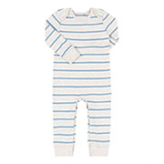 Комбінезон-чоловічок для хлопчика КБ149 шардон-інтерлок Bembi X80-сіро-синій