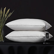 Подушка шовкова висока 1029 Silver Cloud MirSon